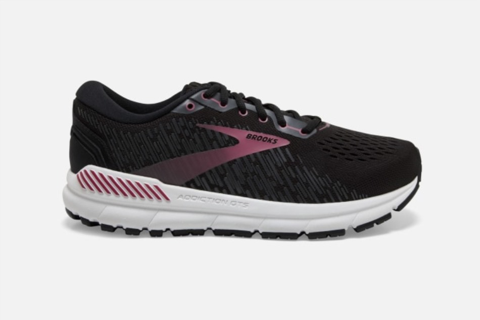 Brooks Adicción Gts 15 Negro-ébano-mauvewood