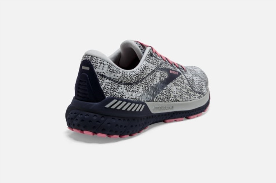 Brooks Adrenaline Gts 21 Blanco-peacoat-coral