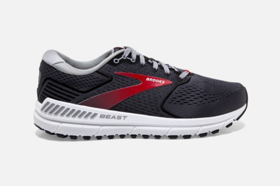 Brooks Bestia 20 Negro Perla-negro-rojo