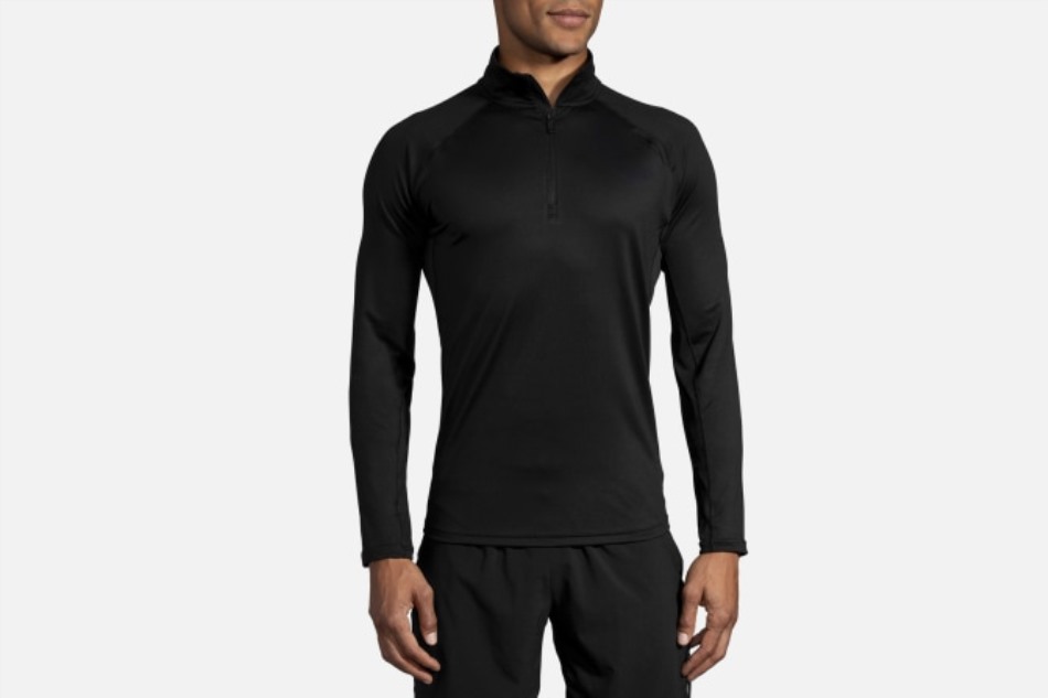 Brooks Black Dash 1/2 Zip
