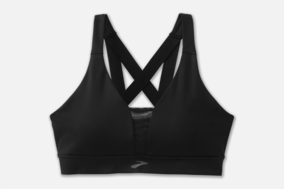 Sujetador Negro Brooks Drive Plunge Run