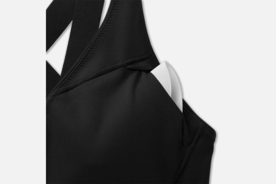 Sujetador Negro Brooks Drive Plunge Run