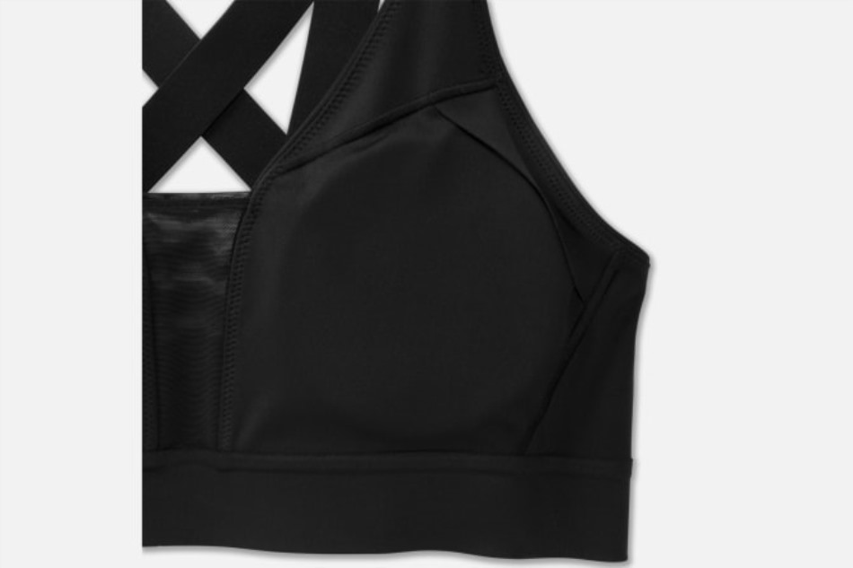 Sujetador Negro Brooks Drive Plunge Run