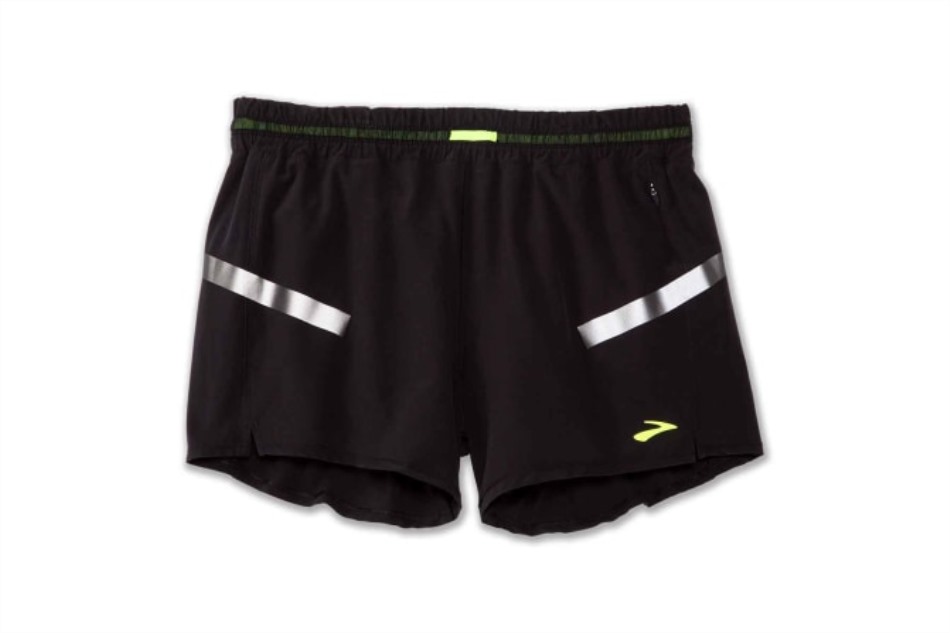 Brooks Black-nightlife Carbonite 4 Corto
