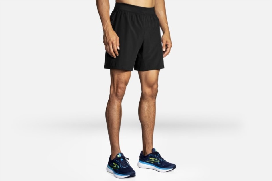 Brooks Negro Sherpa 7 Corto