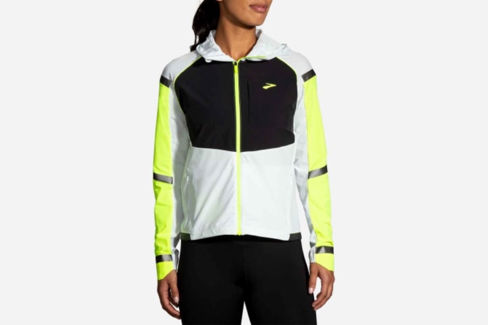 Chaqueta Brooks Carbonite Icy Grey-black-nightlife Brooks