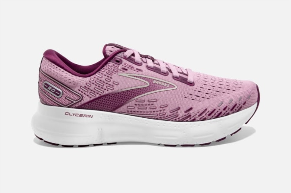 Brooks Glicerina 20 Malva-uva Vino-gris