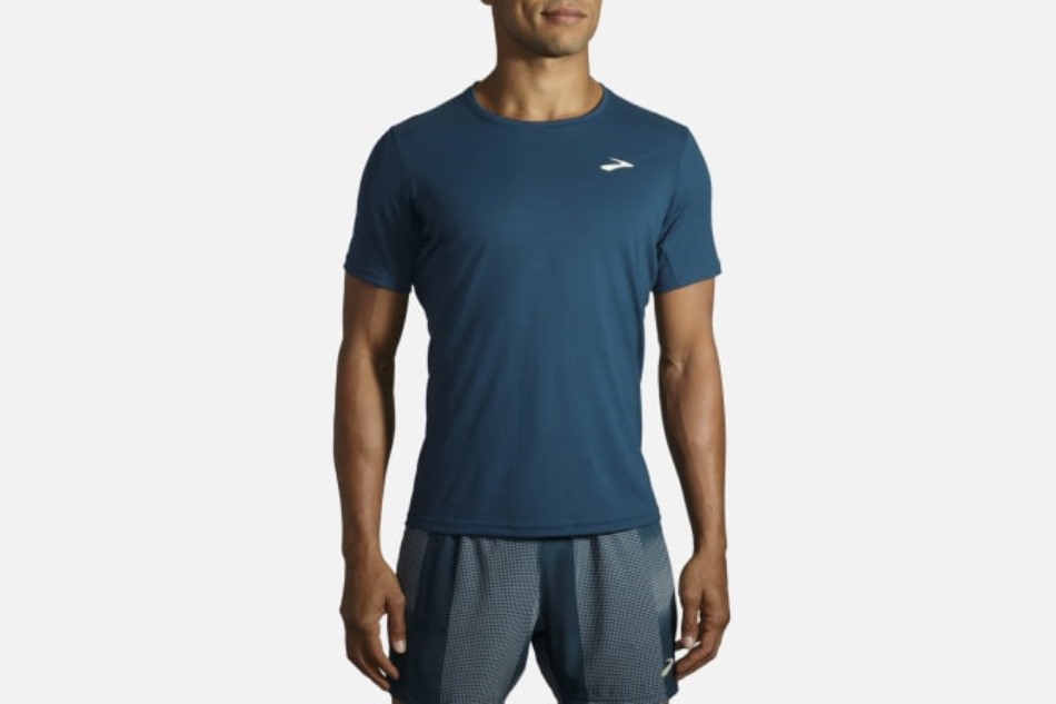 Brooks Indigo Rush Atmósfera Manga Corta