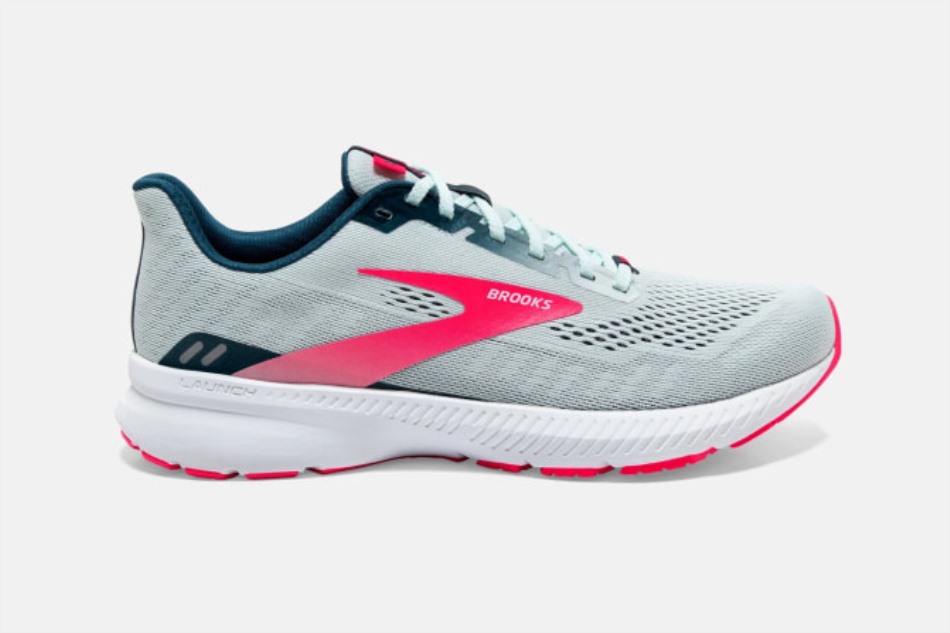 Brooks Launch 8 Flujo De Hielo-rosa-azul Marino