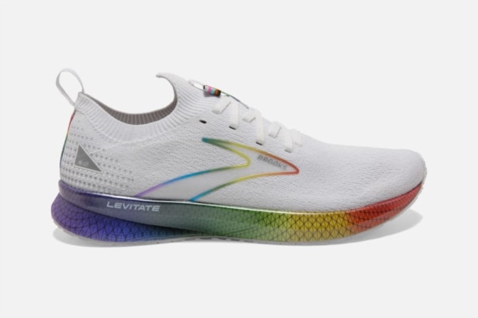 Brooks Levitar Stealthfit 5 Amor Se Mueve Ostra Blanca