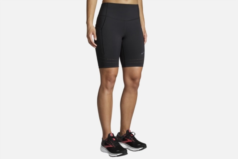 Brooks Method 8 Mallas Cortas Negras