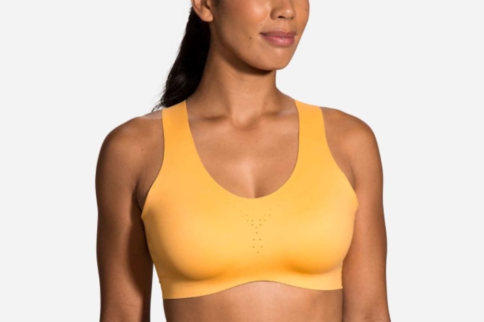 Dare Crossback Run Sujetador Saffron Brooks