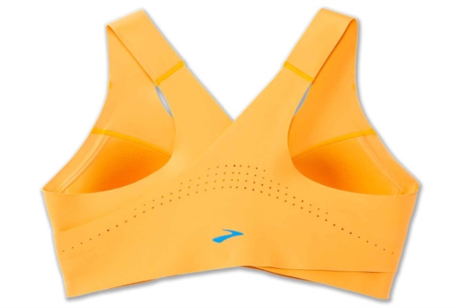 Dare Crossback Run Sujetador Saffron Brooks
