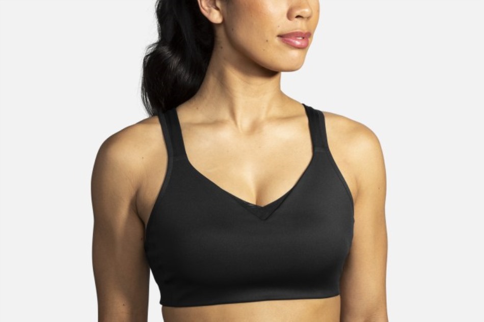 Conducir Descapotable Correr Sujetador Negro Brooks