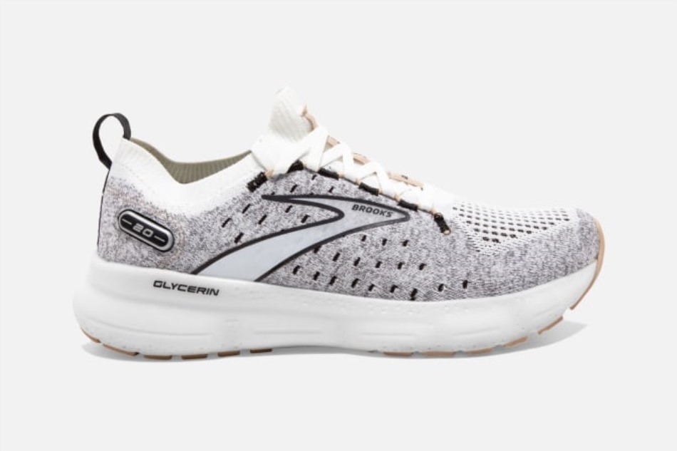 Glicerina Stealthfit 20 Blanco-negro-crema Brooks