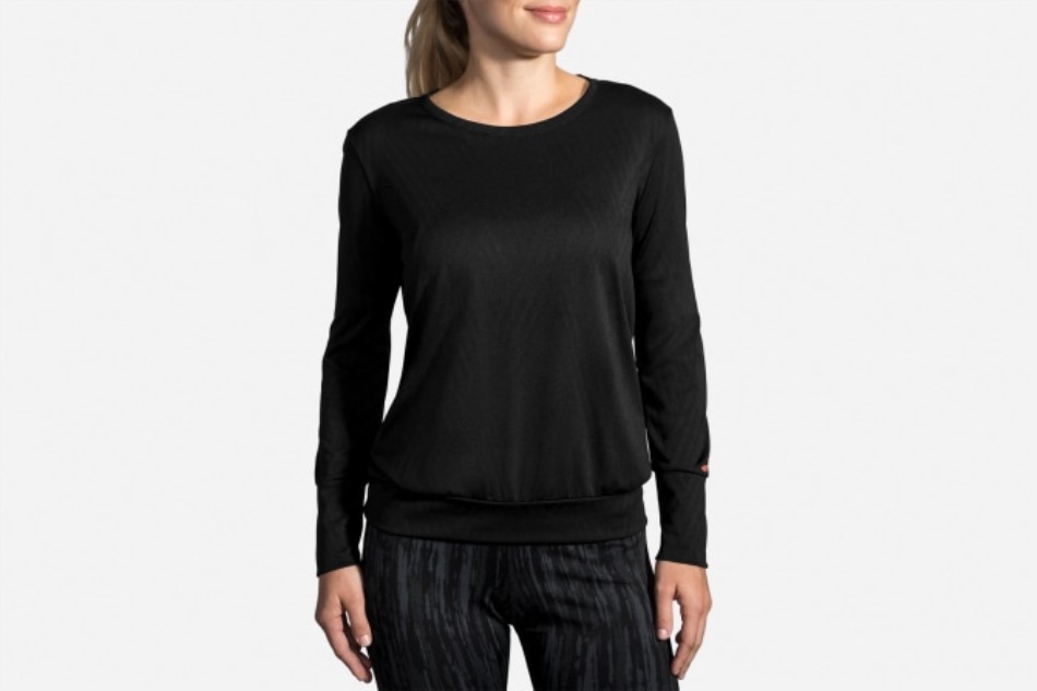 Brooks Conjunto Negro De Manga Larga